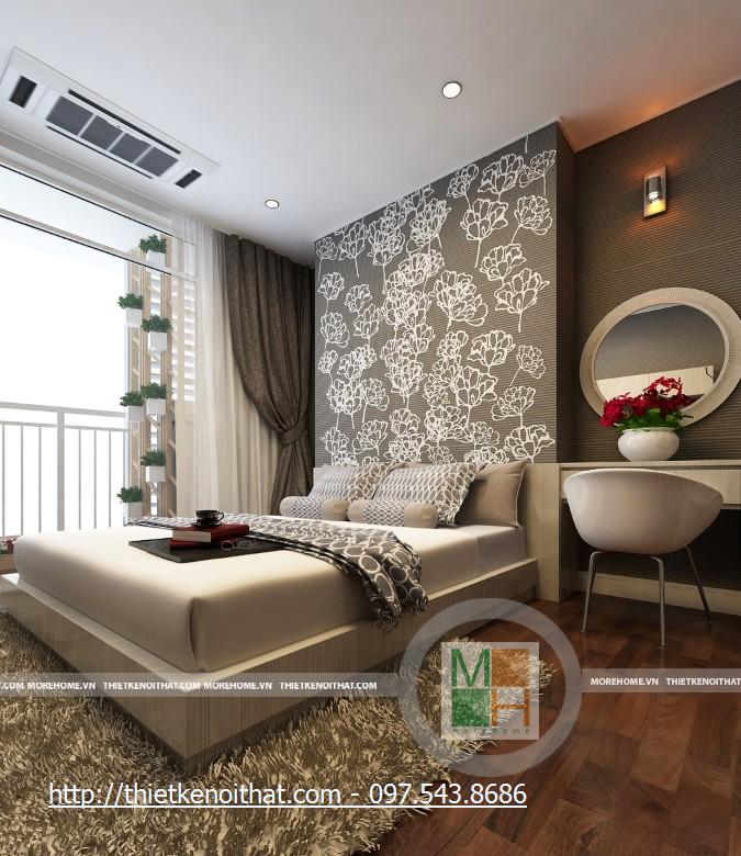 Thiết kế nội thất chung cư cao cấp KeangNam - Nhà Anh Trường